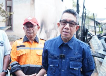 Cepat Tanggap! Bupati Kutim Tinjau Kebakaran di Gang Family III
