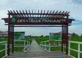 Teluk Pandan Kembangkan Wisata Sawah, Bupati Kutim Resmikan Destinasi Baru