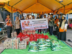 Tanggap Bencana, PKS Kutim Salurkan Bantuan Kebakaran untuk Bengalon
