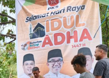 Semarak Idul Adha, PKS Kutim Salurkan 16 Ekor Hewan Kurban