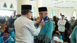 Haru! Bupati Ardiansyah Lepas 170 Calon Jamaah Haji