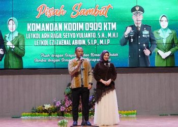Lanjutkan Estafet Kepemimpinan, Zaenal Abidin Menjadi Dandim Baru Kutim