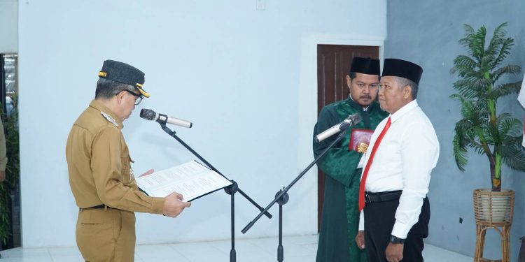 Lantik PAW BPD Sangatta Utara, Bupati Tekankan Peran Pengawasan dan Transparansi Desa