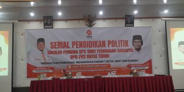 PKS Kutim Gelar Sekolah Pendidikan Politik