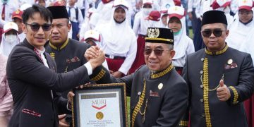 Kutim Raih Rekor MURI Deklarasi Anti Narkoba
