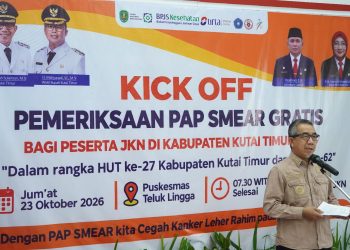 Bupati Ardiansyah Resmikan Pemeriksaan Pap Smear Gratis